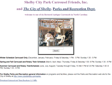 Tablet Screenshot of carrouselfriends.org